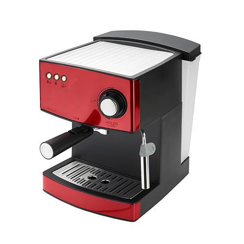 Machine Expresso Sans capsules Adler AD 4404R 1,6000L - Rouge