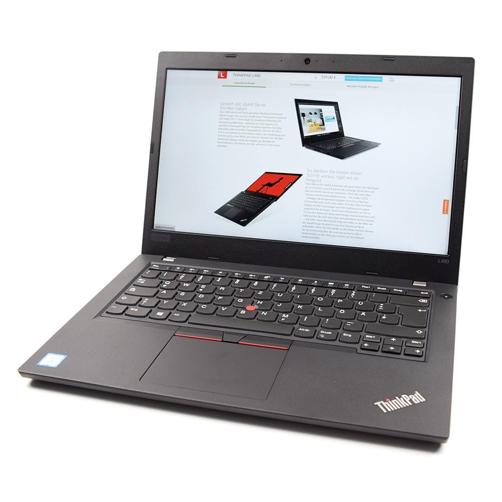 Lenovo ThinkPad L480 14" Core i5 1.6 GHz - SSD 256 Go - 16 Go QWERTY - Italien