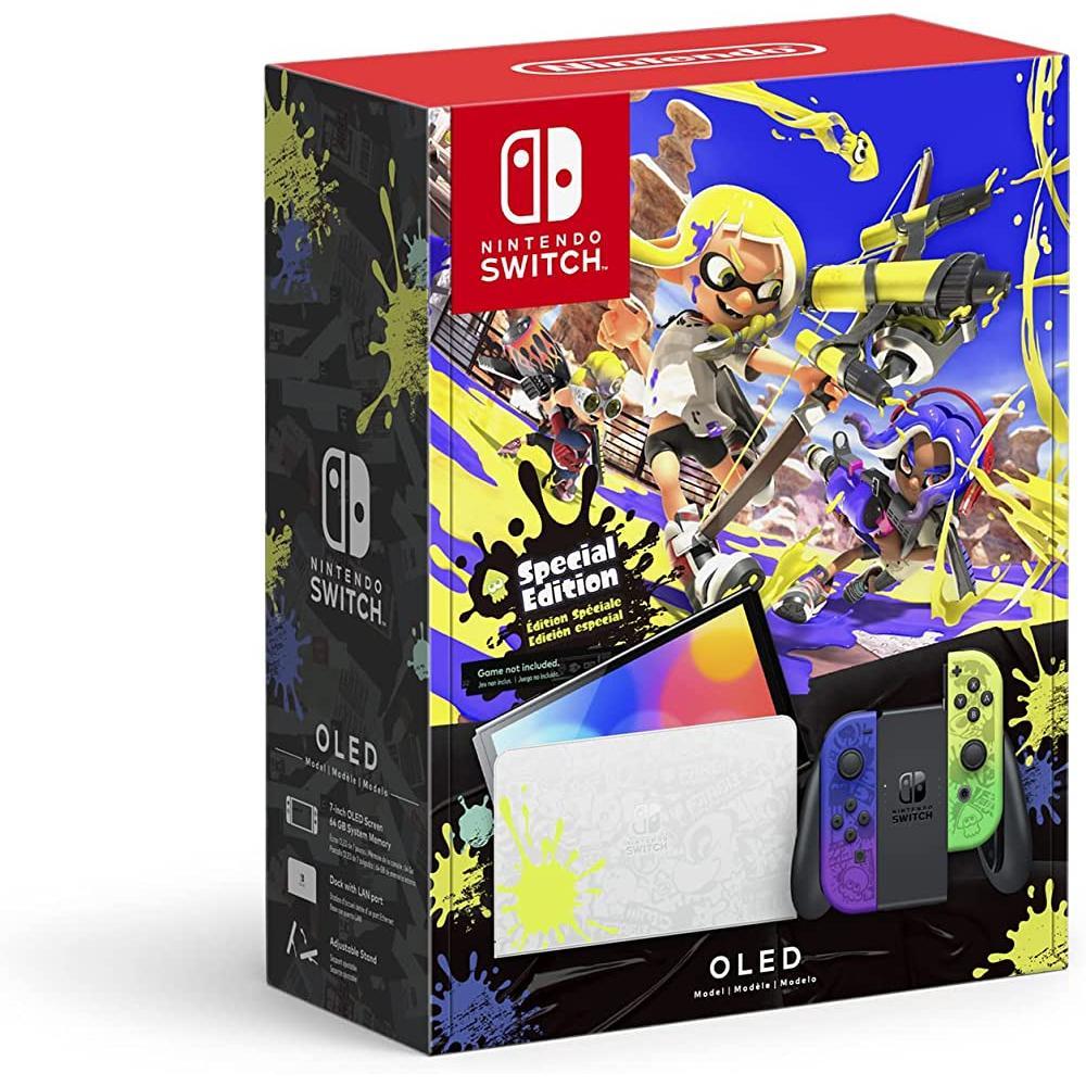 Switch OLED 64GB - Noir - Edition limitée Splatoon 3
