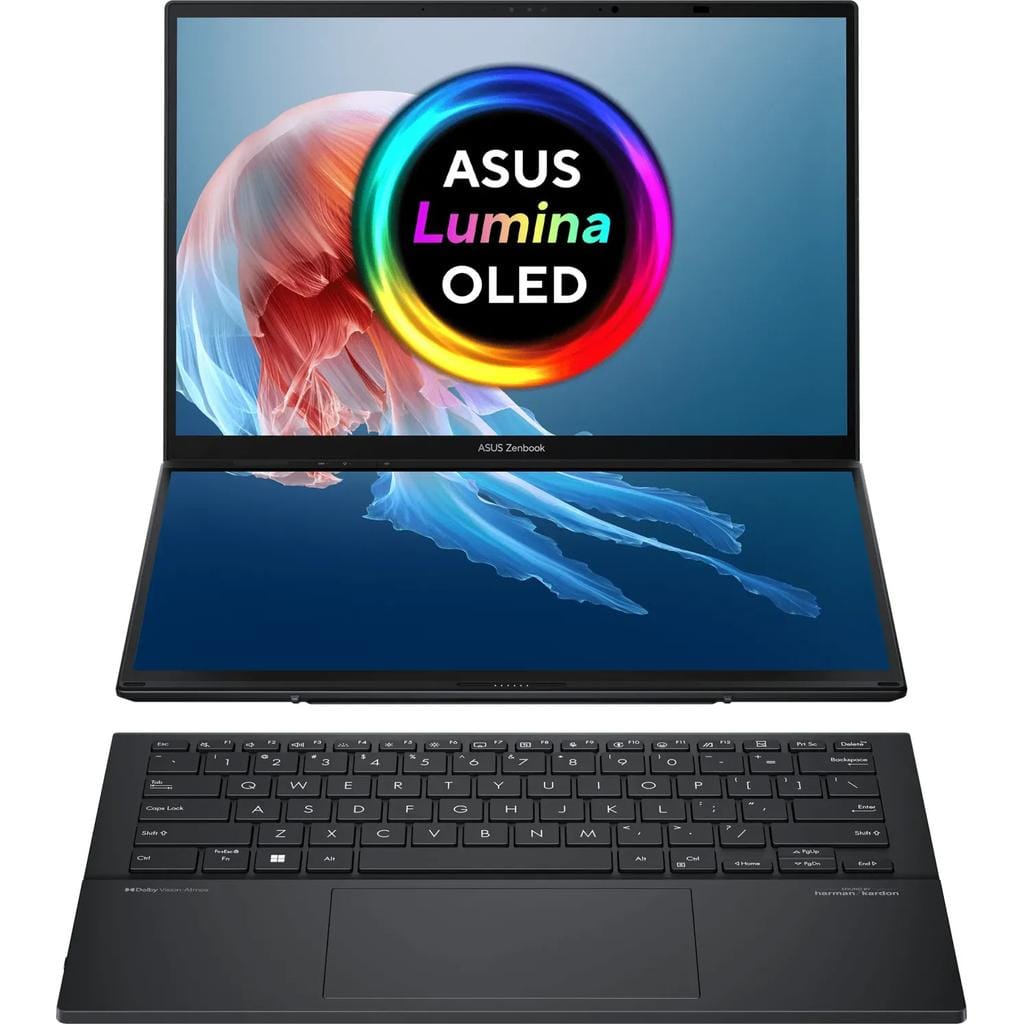 Asus ZenBook Duo 14 OLED UX8406CA 14" Core Ultra 9 2.9 GHz - SSD 1 TB - 32 Go - Intel Arc Graphics QWERTZ - Allemand