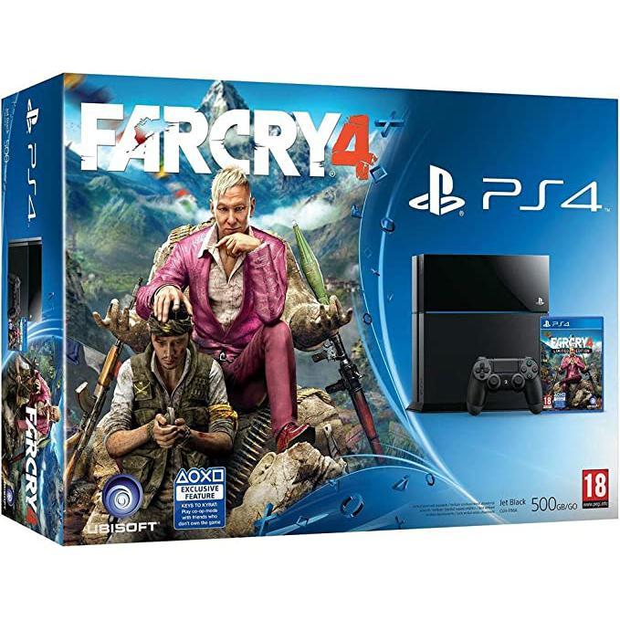 PlayStation 4 500GB - Noir + Far Cry 4