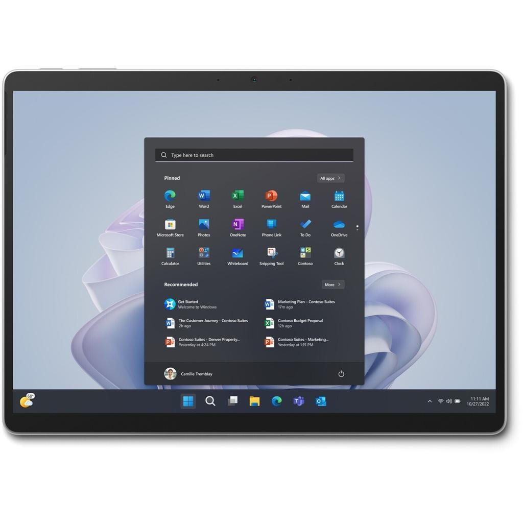 Microsoft Surface Pro 9 13" Core i7 1.7 GHz - SSD 1 To - 16 Go Sans clavier