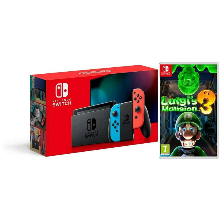 Switch 32GB - Noir - Edition limitée Standard + Luigi's Mansion 3