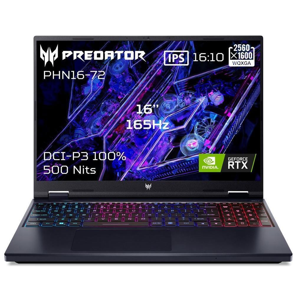 Acer Predator Helios Neo 16 16" Core i9 2.2 GHz - SSD 1 TB - 16 Go - NVIDIA GeForce RTX 4070 QWERTY - Nordique
