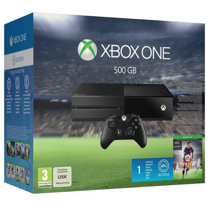Xbox One 500GB - Noir + FIFA 16