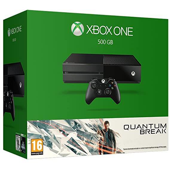 Xbox One 500GB - Noir - Edition limitée Quantum Break + Quantum Break + Alan Wake
