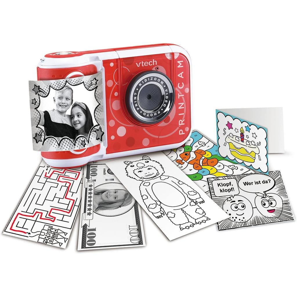 Instantané KidiZoom PrintCam - Rouge +