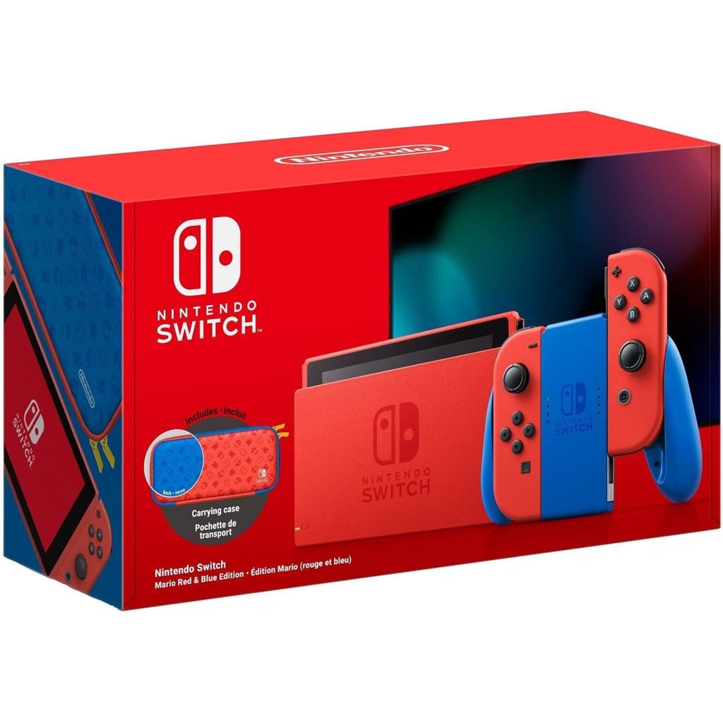 Switch 32GB - Rouge - Edition limitée Edition Mario