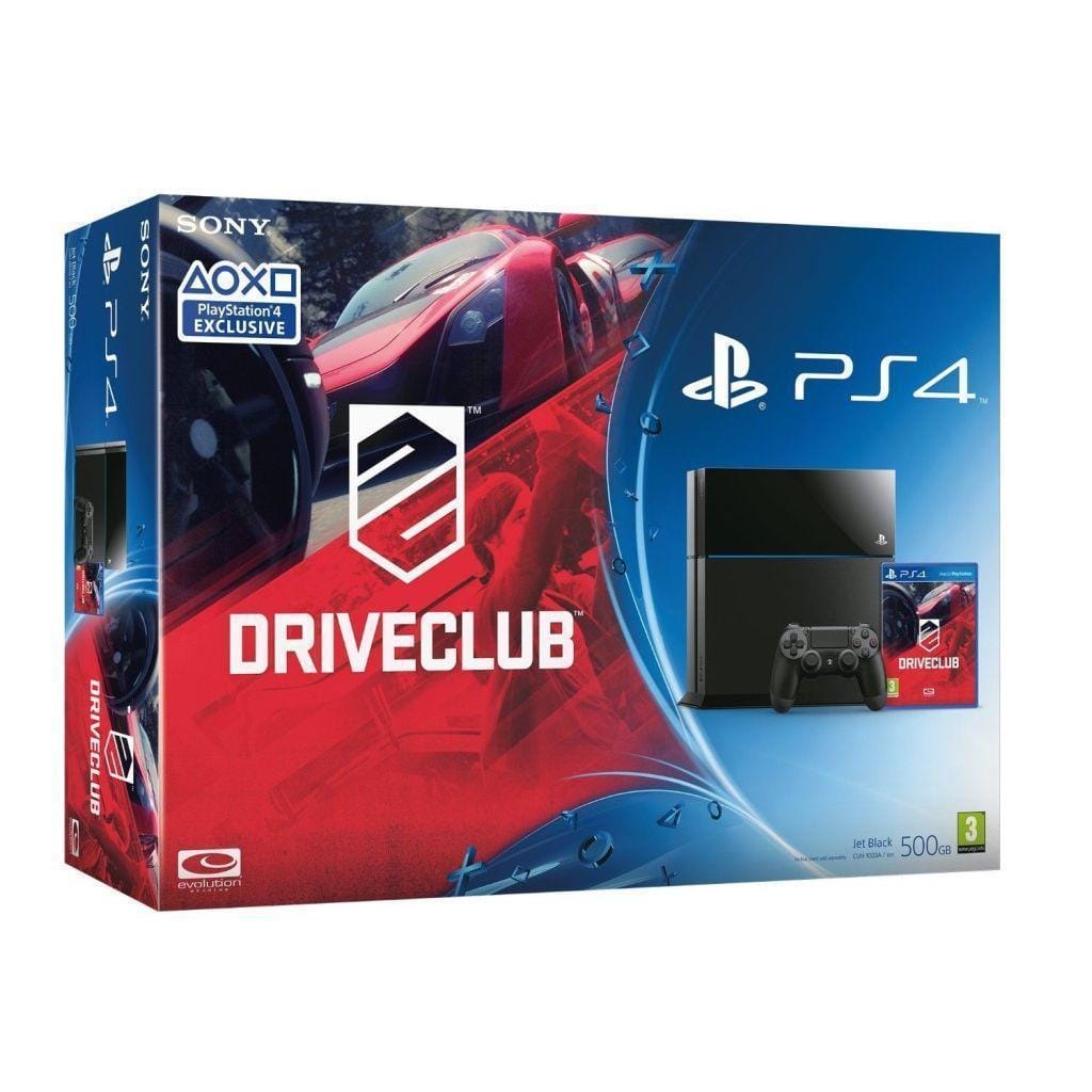 PlayStation 4 500GB - Noir + Drive Club