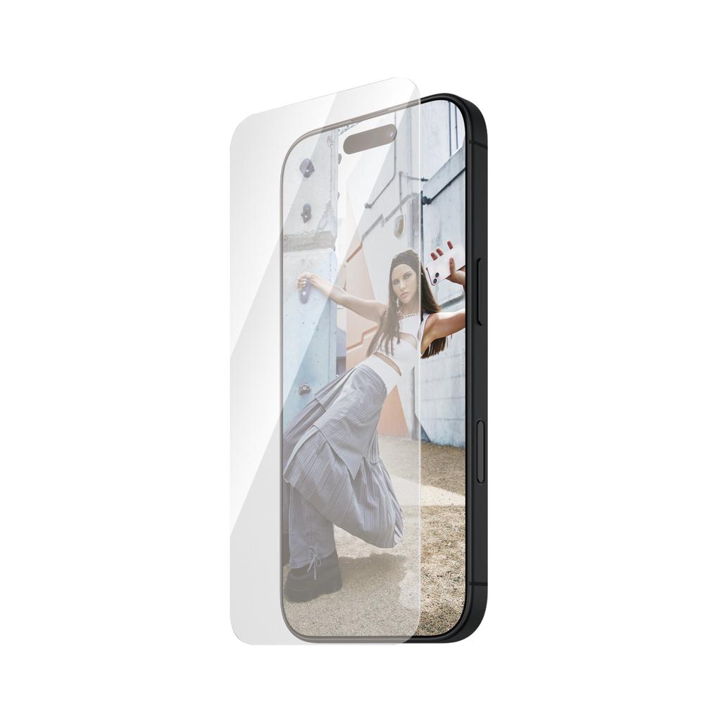 Écran de protection Panzerglass iPhone 16 Plus/15 Plus - Transparent