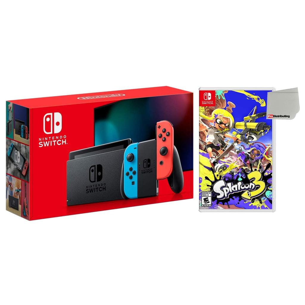 Switch 32GB - Noir + Splatoon 3
