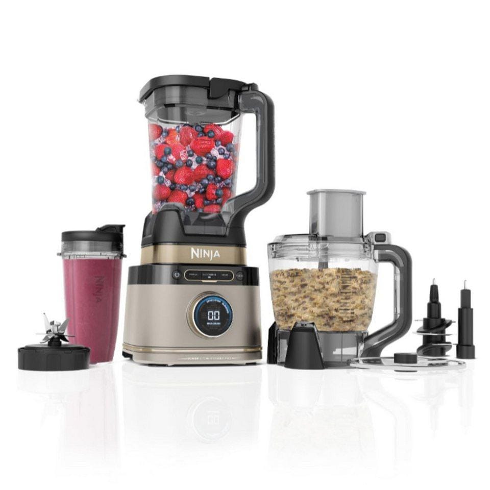 Blender Mixeur Ninja 3-in-1 Detect Power Blender Processor Pro 1,9000L - Oro