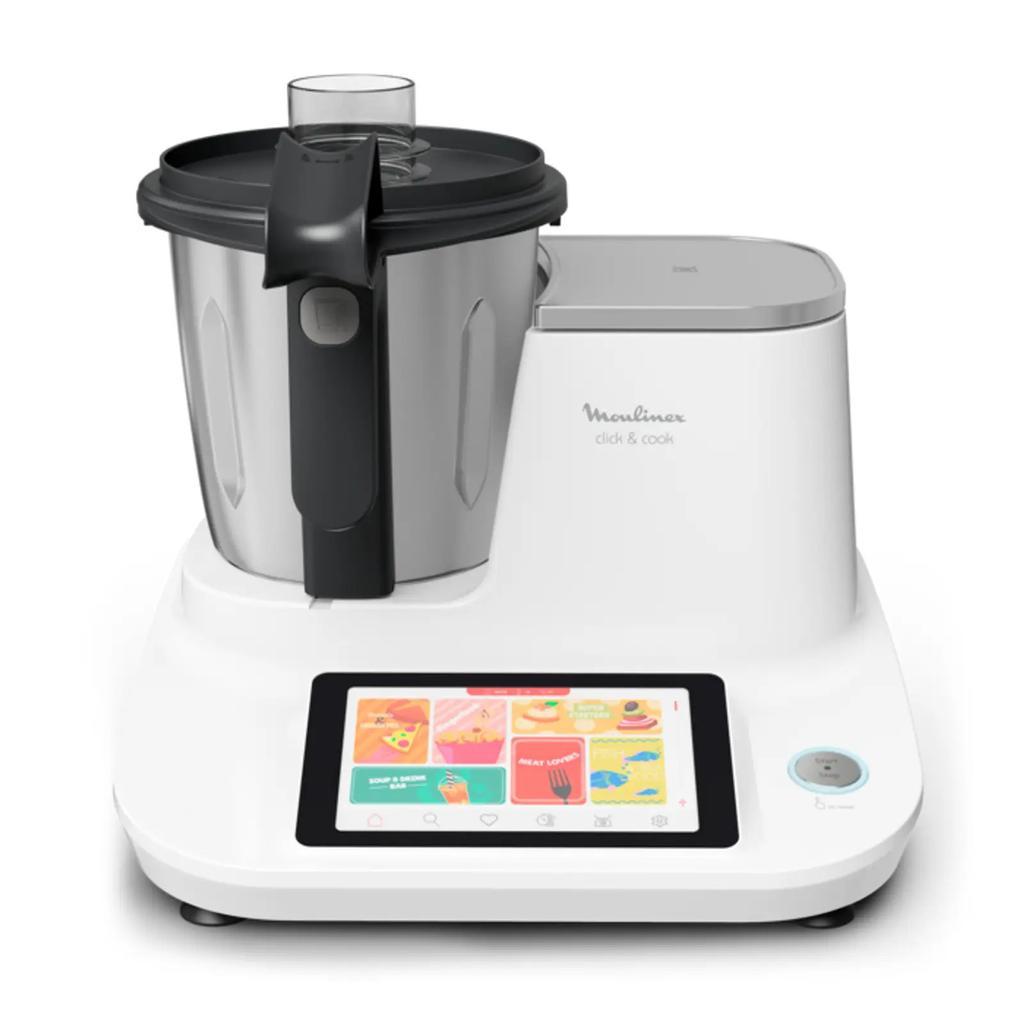Robot cuiseur Moulinex click and cook 2,0000L -Blanc