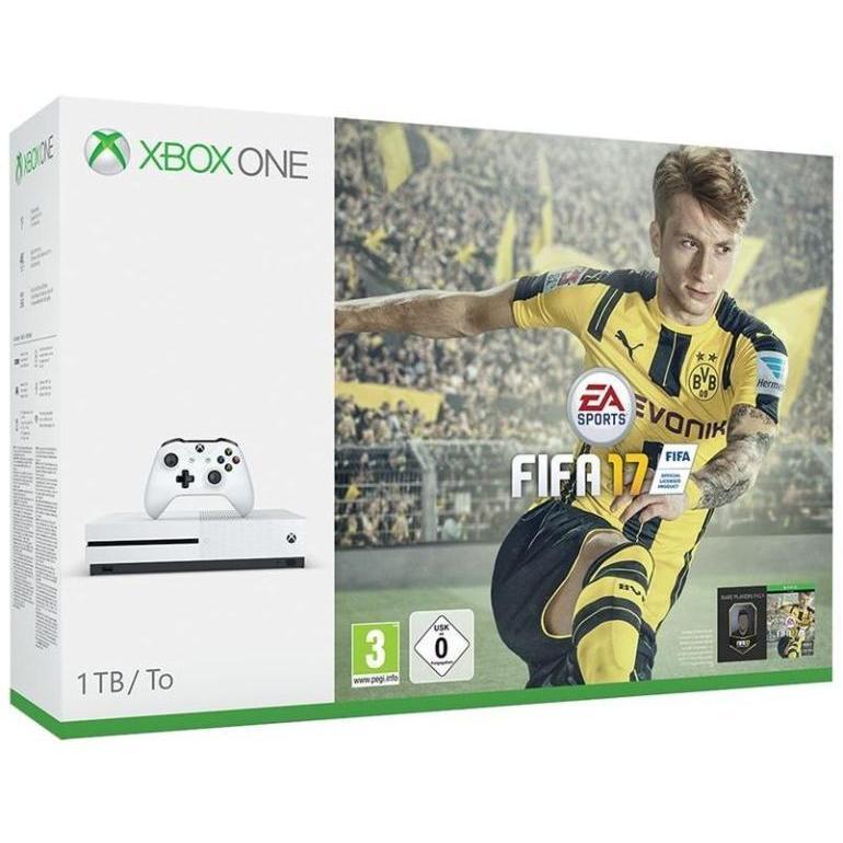 Xbox One S 1000GB - Blanc + FIFA 17