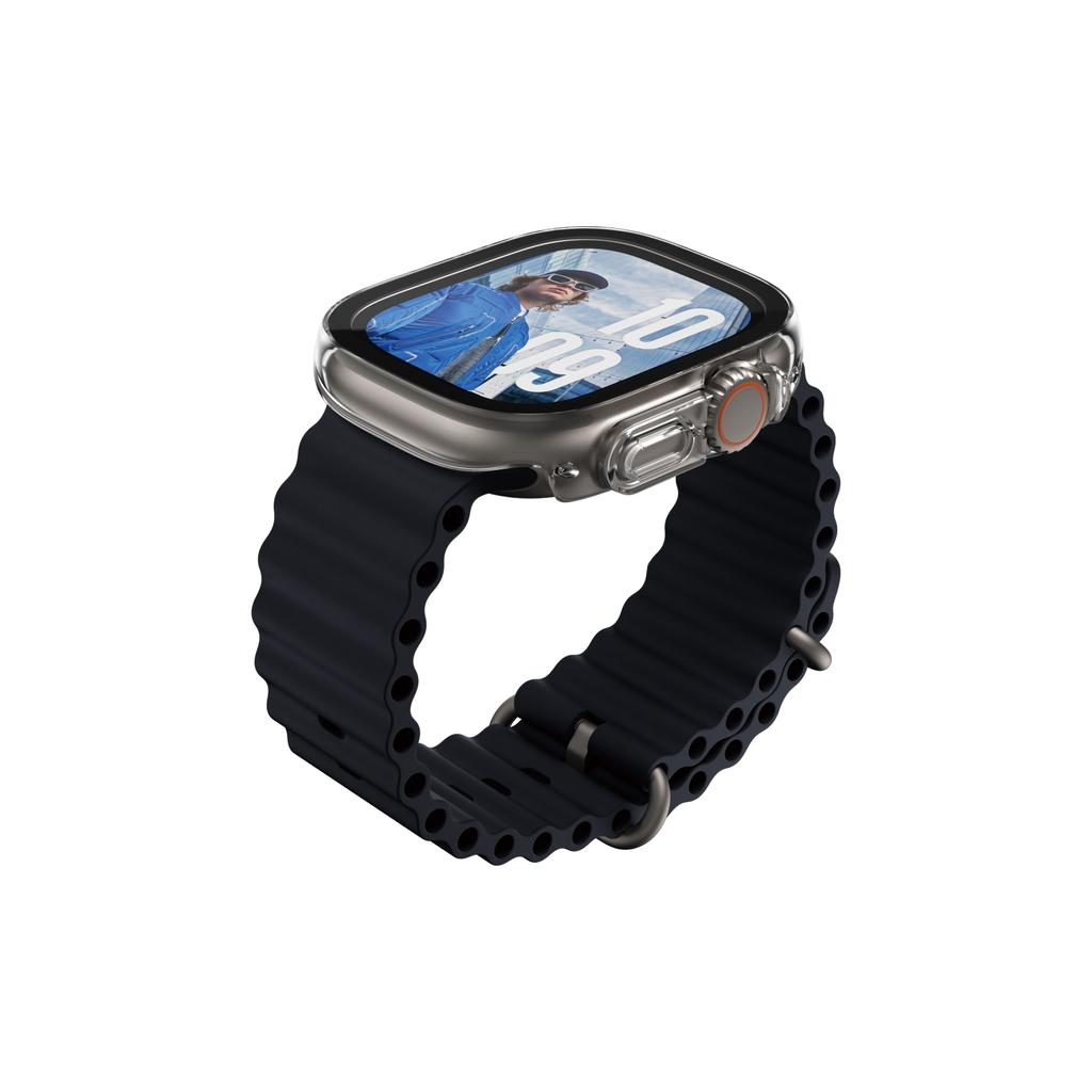 Écran de protection Apple Watch Ultra - 49 mm - Plastique - Transparent
