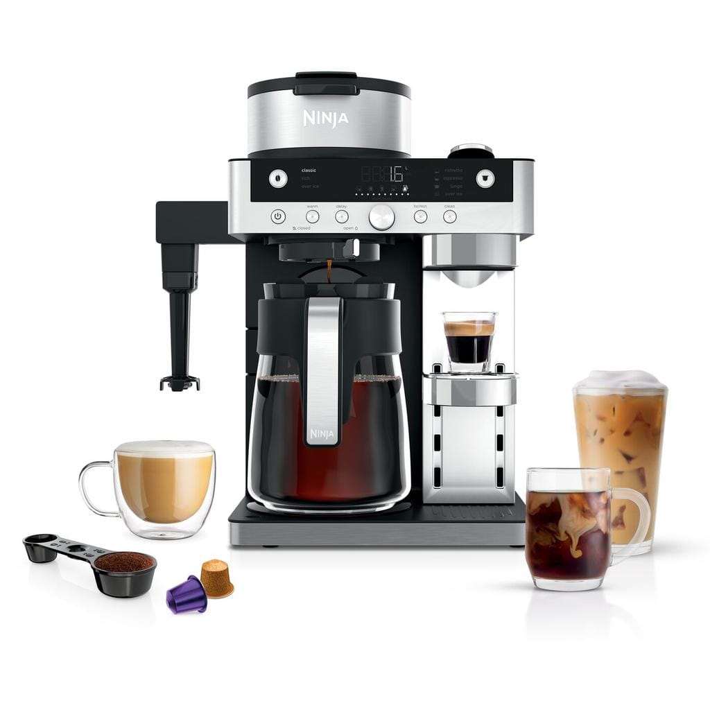 Cafetière expresso combiné Ninja CFN802EU 1,8000L - Gris
