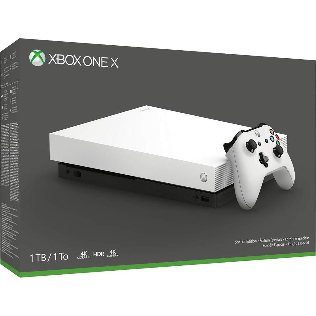 Xbox One X 1000GB - Blanc - Edition limitée Special Edition