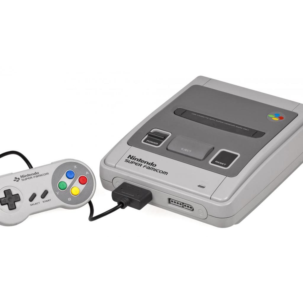 Nintendo SNES / Super Famicom Jr - Gris