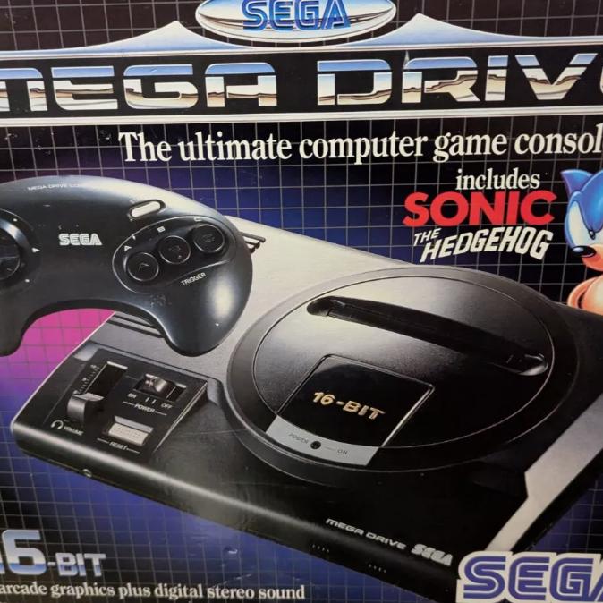 Sega Mega Drive - Noir