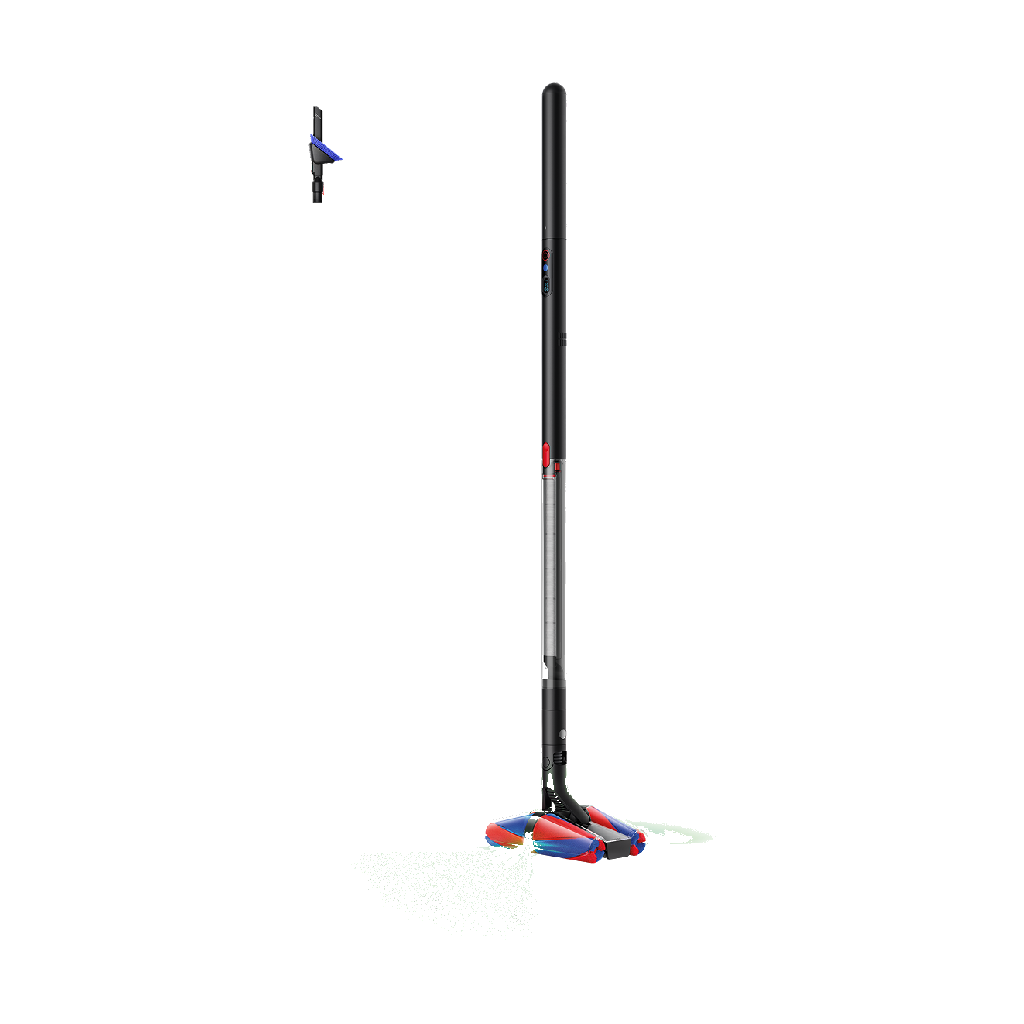 Dyson PencilVac Fluffycones - Mattschwarz