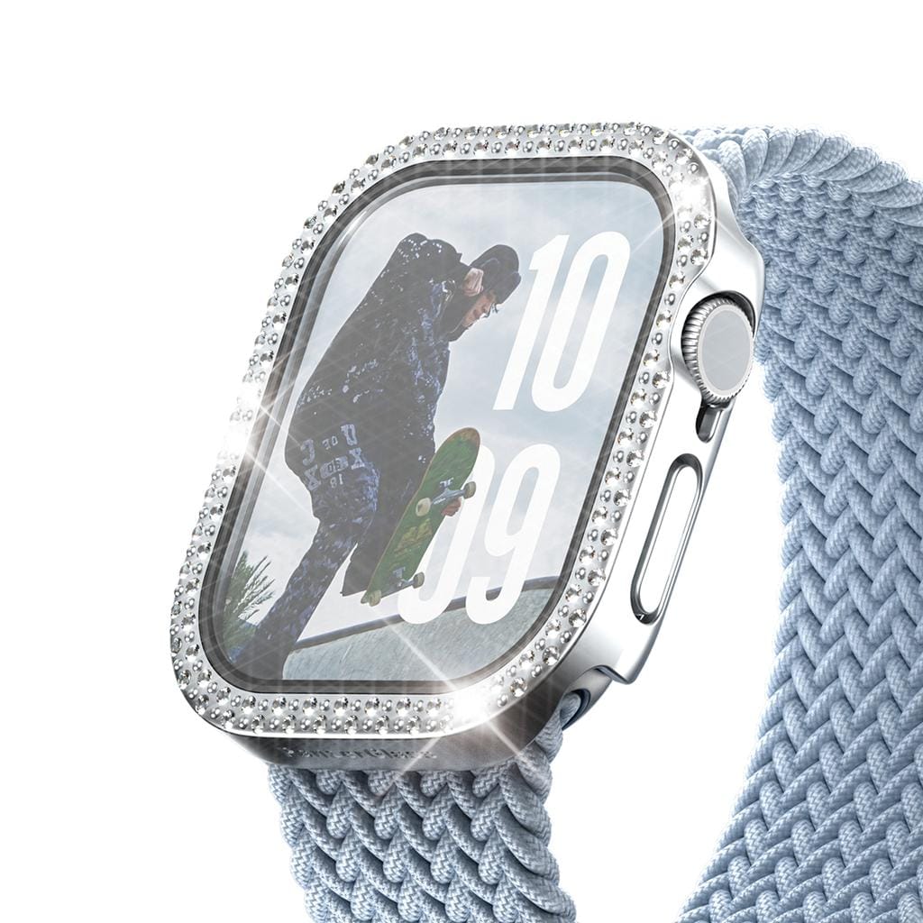 Écran de protection Apple Watch Series 9 - 42 mm - Plastique - Argent