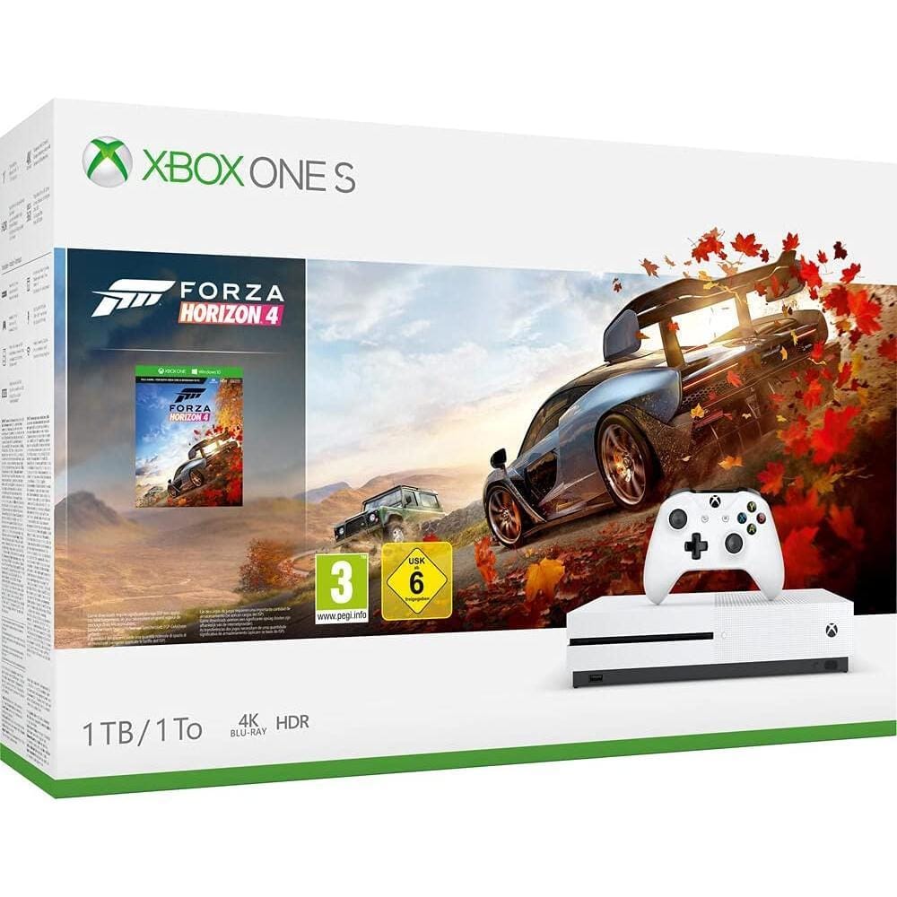 Xbox One S 1000GB - Blanc + Forza Horizon 4