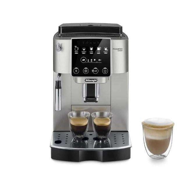Cafetière avec broyeur Compatible Nespresso De'Longhi Magnifica Start FEB 2231.SB L - Gris