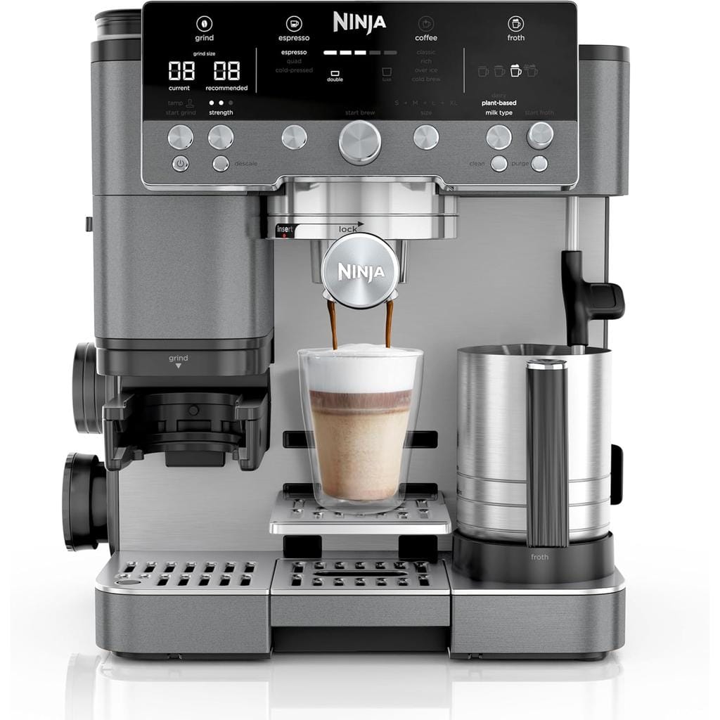 Machine Expresso Sans capsules Ninja ES601EUGM 2,0000L - Gris metalise